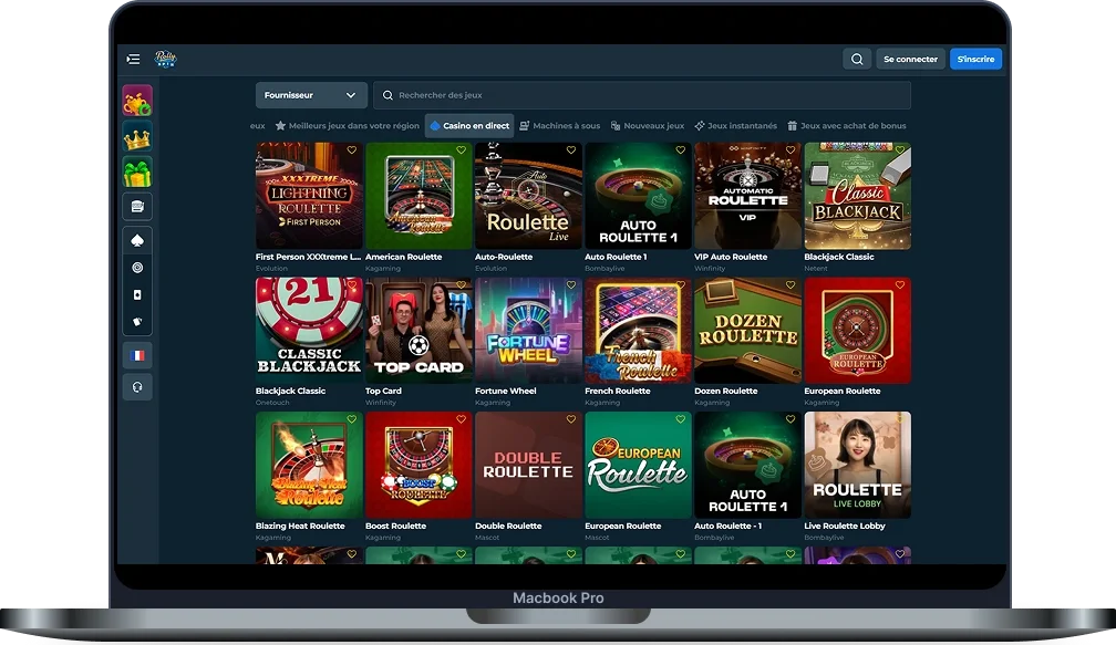 RollySpin Casino Casino en Direct